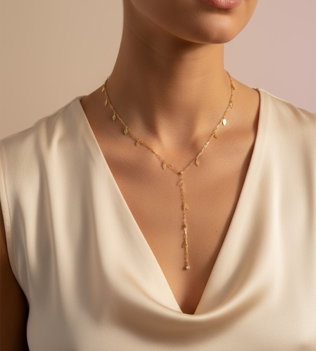 Y-Kette Moonlight Glow – Ansicht 2