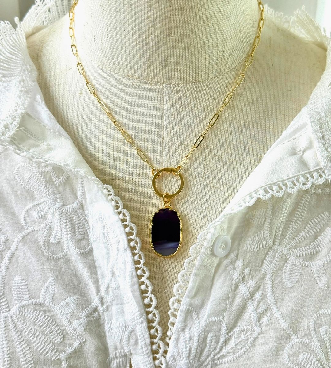 HALSKETTE | Golden Horizon Bloom