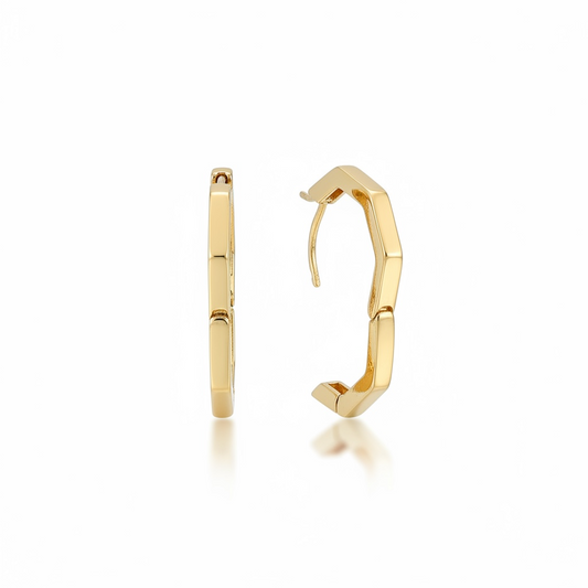 OHRRINGE - GOLDEN EDGE HOOP