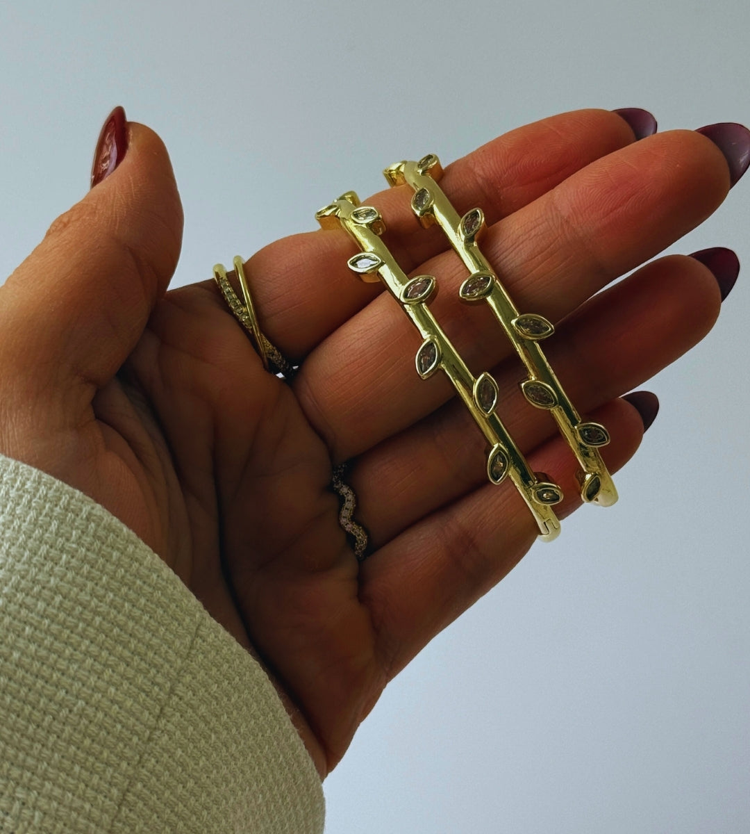 Armreif Lilium Gold – Ansicht 2