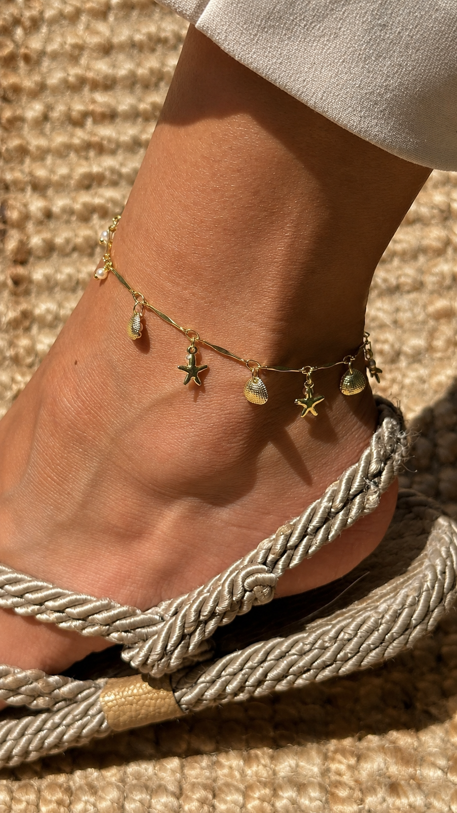 Ocean Treasure Fußkette