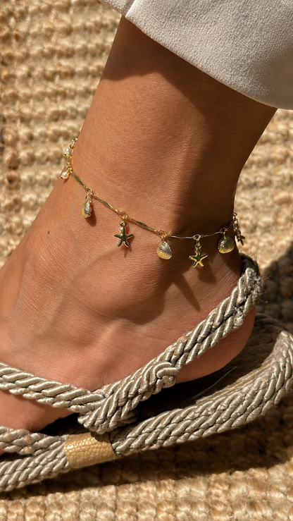 Ocean Treasure Fußkette