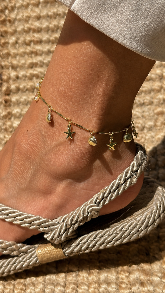 Ocean Treasure Fußkette