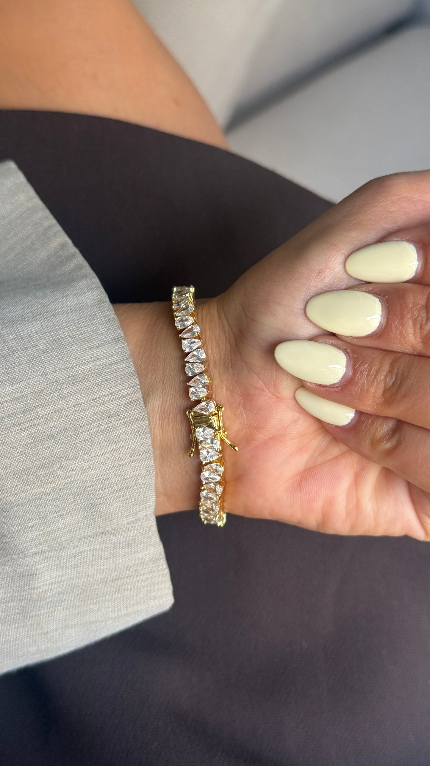 ARMBAND VIP Leya - 14K VERGOLDET
