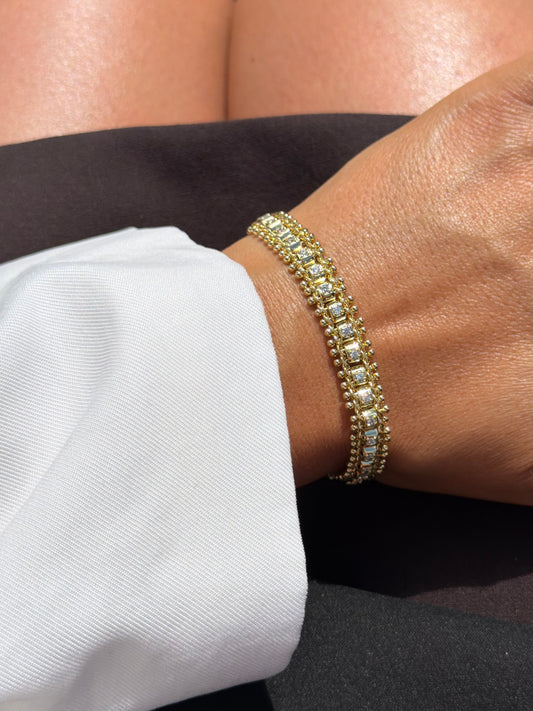 ARMBAND VIP Elara - 14K VERGOLDET