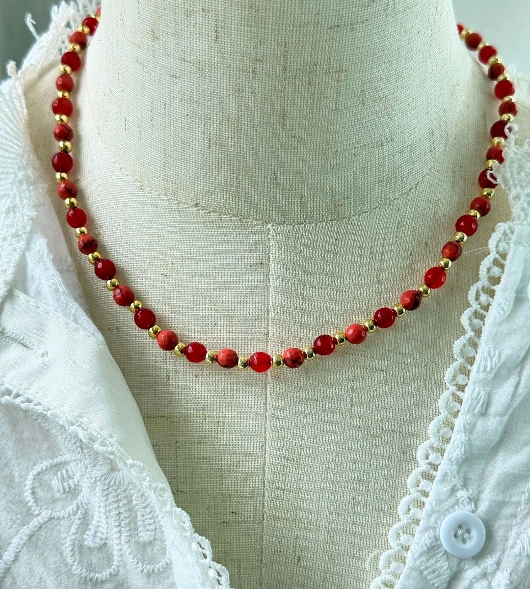 NATURSTEIN KETTE | Golden Sparkle