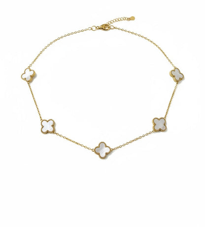 HALSKETTE | WHITE FLOWER