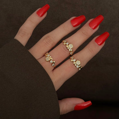 VIP - RING ICON CHAIN - 14K VERGOLDET