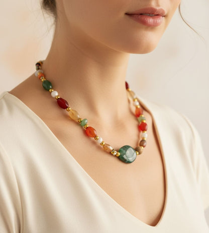 NATURSTEIN KETTE | Golden Horizon