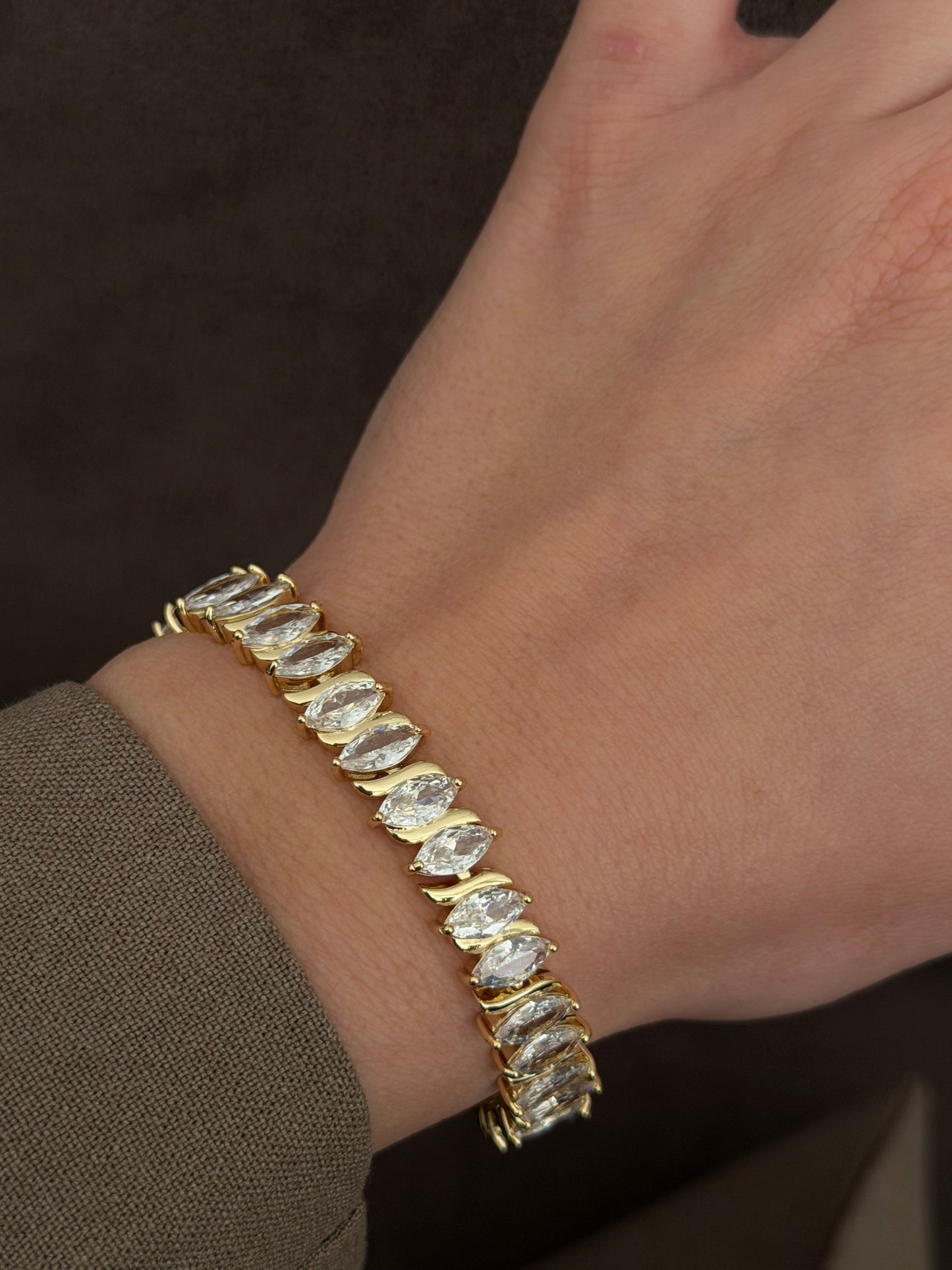 ARMBAND VIP Serra - 14K VERGOLDET