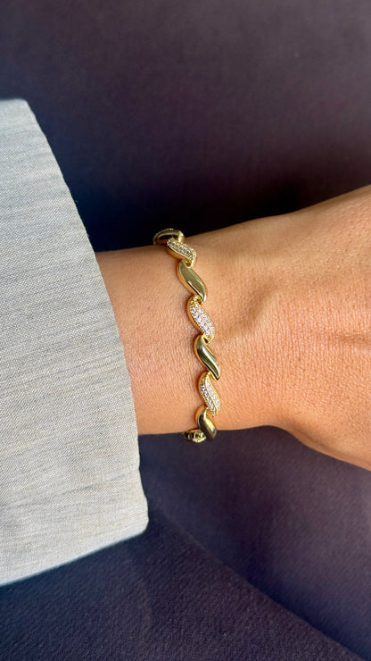 ARMBAND VIP Vera - 14K VERGOLDET