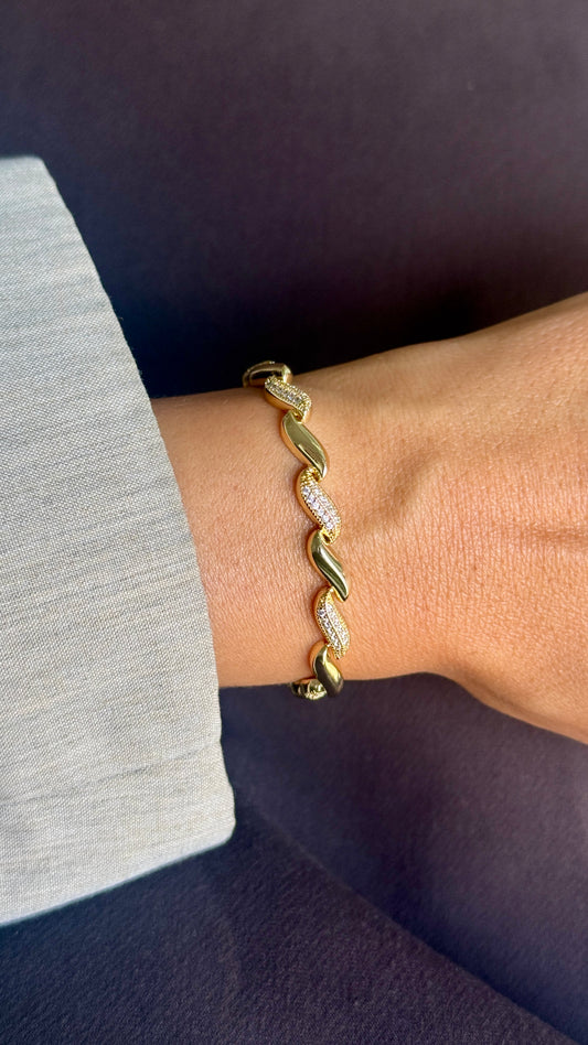 ARMBAND VIP Vera - 14K VERGOLDET
