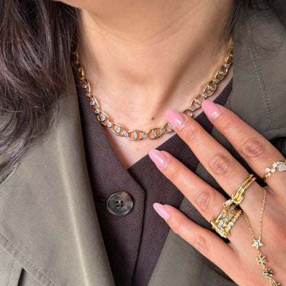 VIP-HALSKETTE GOLD DROP- 14K VERGOLDET