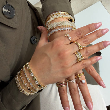 VIP - RING ICON CHAIN - 14K VERGOLDET