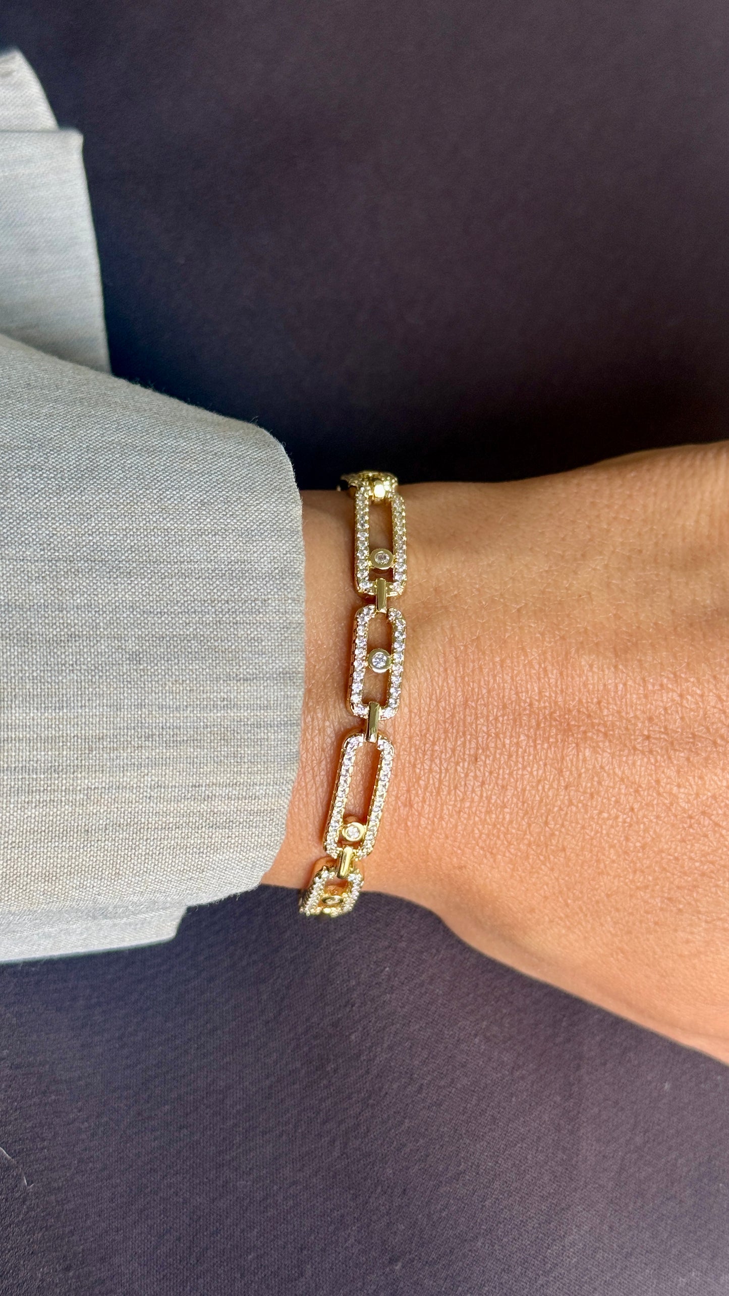 ARMBAND VIP Lina - 14K VERGOLDET