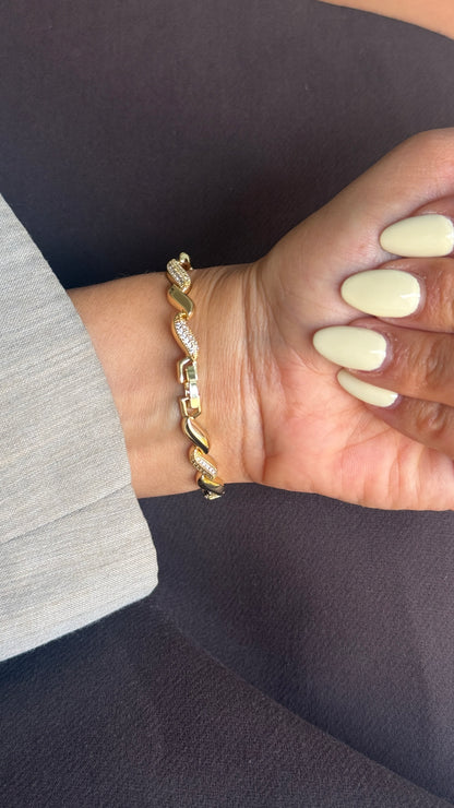 ARMBAND VIP Vera - 14K VERGOLDET