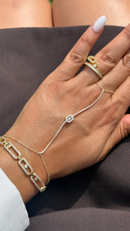 Hand Chain Narin -14K vergoldet (Kopie)