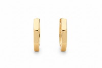 Ohrringe Golden Edge Hoop