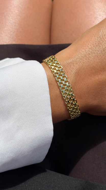 ARMBAND VIP Efsun - 14K VERGOLDET