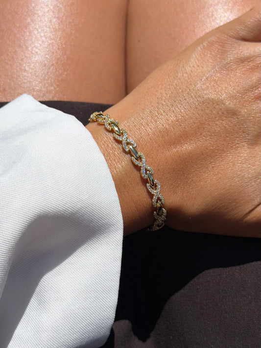 ARMBAND VIP Kardelen - 14K VERGOLDET