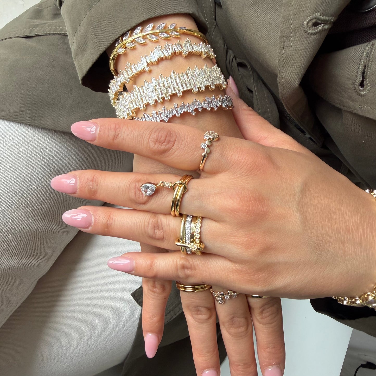 VIP - RING ICON CHAIN - 14K VERGOLDET