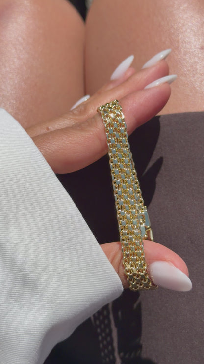 ARMBAND VIP Efsun - 14K VERGOLDET