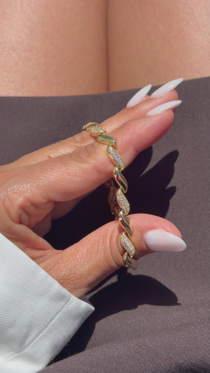 ARMBAND VIP Vera - 14K VERGOLDET
