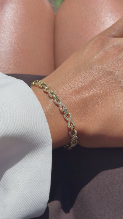 ARMBAND VIP Kardelen - 14K VERGOLDET