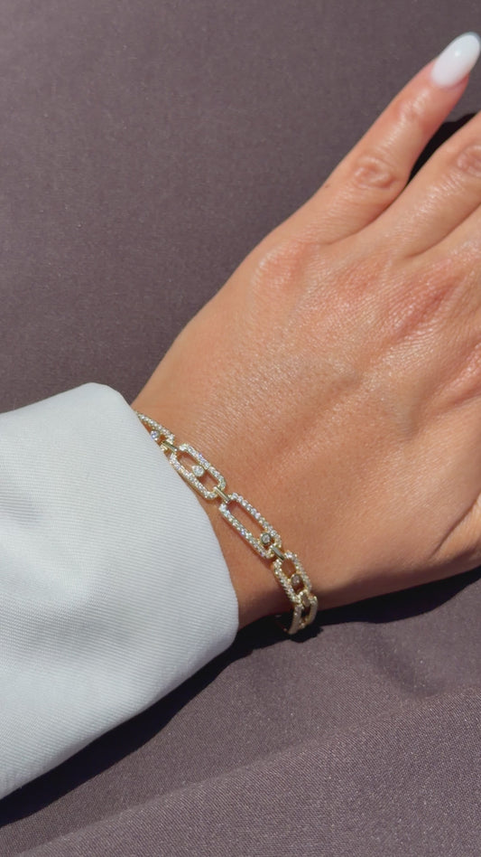 ARMBAND VIP Lina - 14K VERGOLDET
