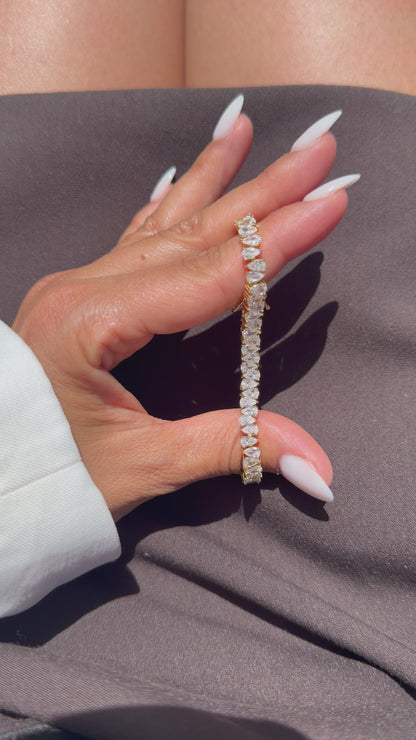 ARMBAND VIP Leya - 14K VERGOLDET