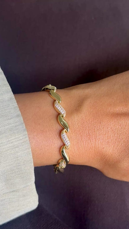 ARMBAND VIP Vera - 14K VERGOLDET