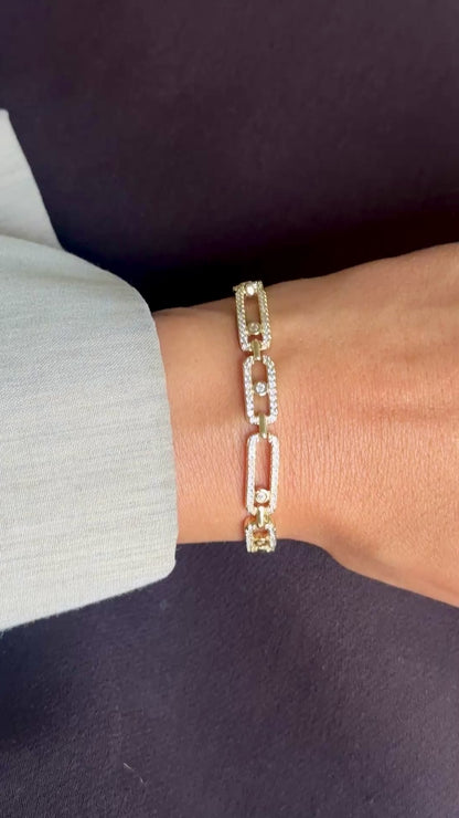 ARMBAND VIP Lina - 14K VERGOLDET