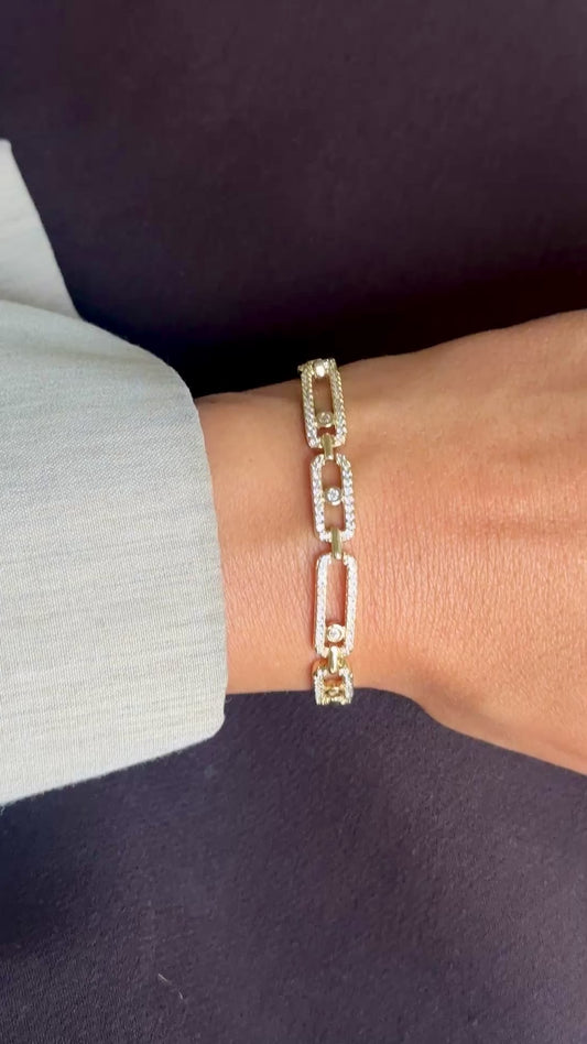 ARMBAND VIP Lina - 14K VERGOLDET