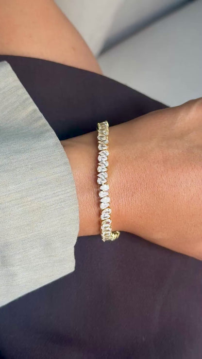 ARMBAND VIP Leya - 14K VERGOLDET