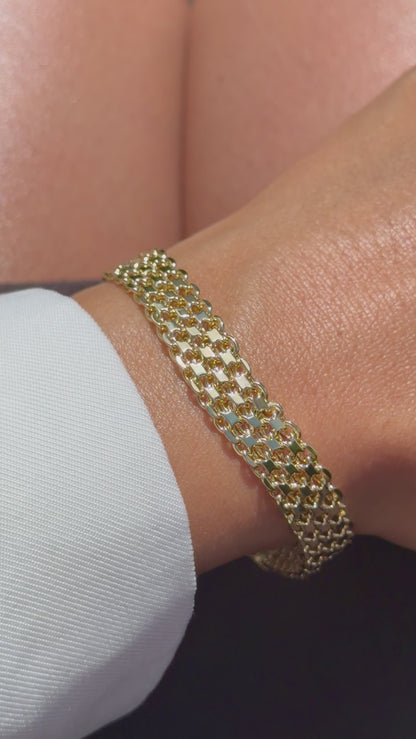 ARMBAND VIP Efsun - 14K VERGOLDET