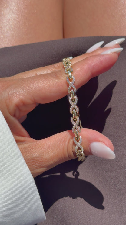 ARMBAND VIP Kardelen - 14K VERGOLDET